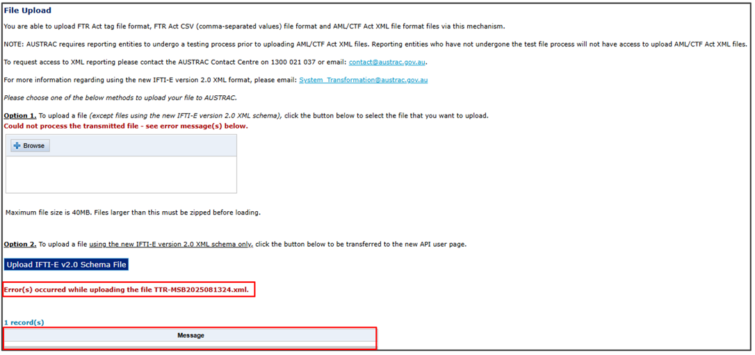 A table listing available report types, with a Create link in the second column named Single report