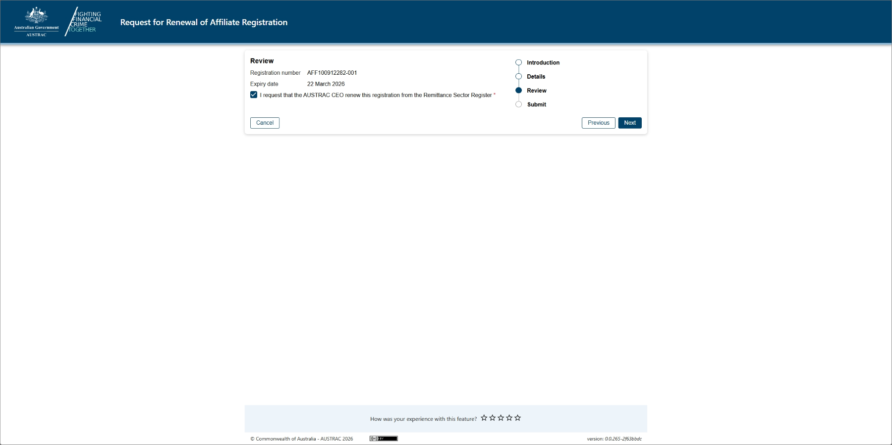 Affiliate registration removal   Affiliate removal from RE roll 