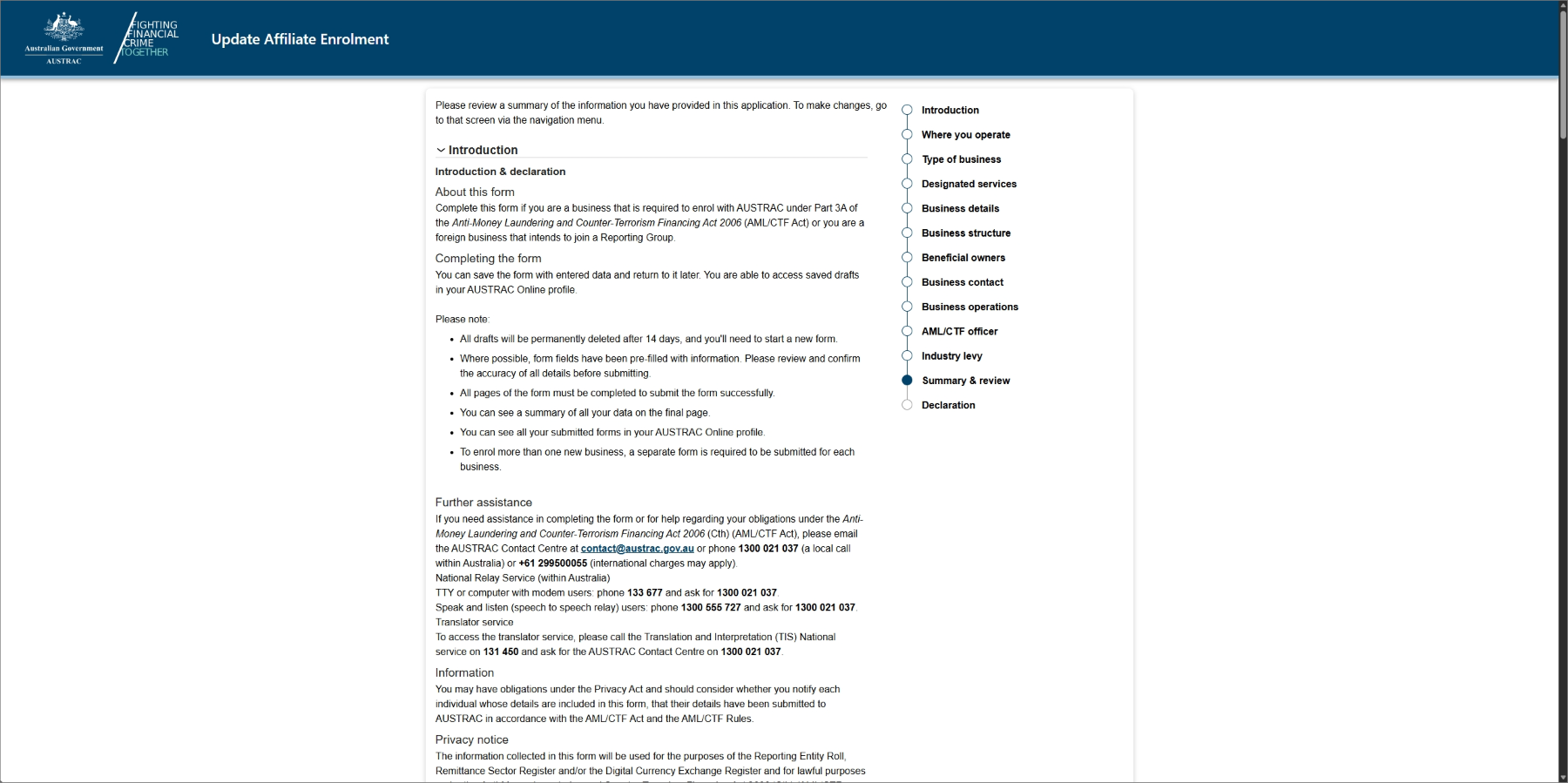 New forms:    Affiliate enrolment   Affiliate update enrolment   Affiliate registration renewal   Affiliate registration removal   Affiliate removal from RE roll