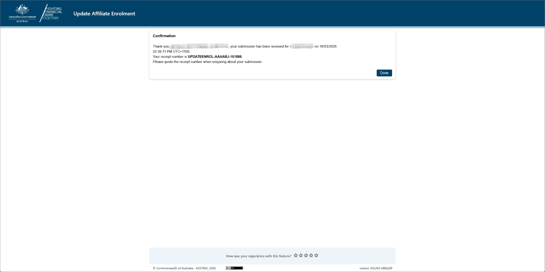 New forms:    Affiliate enrolment   Affiliate update enrolment   Affiliate registration renewal   Affiliate registration removal   Affiliate removal from RE roll