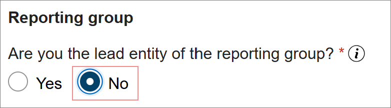 This screen shows how to progress by pressing ‘Next’